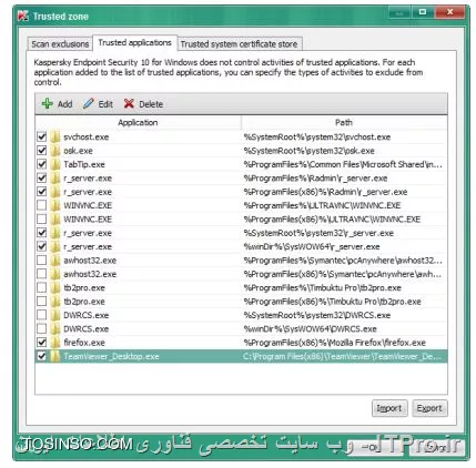 کسپرسکی سرور ده 