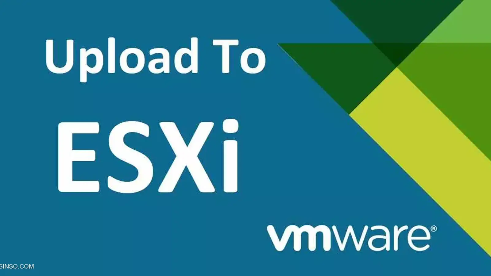آموزش آپلود فایل در VMware ESXi به زبان ساده