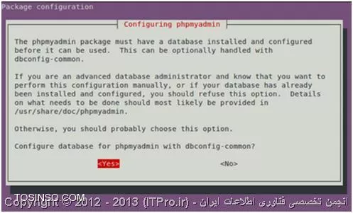 نصب Mysql