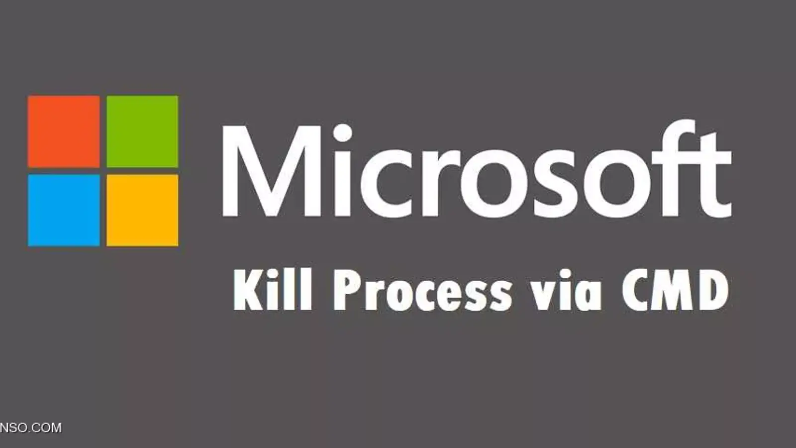 آموزش متوقف کردن پردازش (Process) ویندوز با دستورات CMD