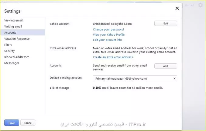 توضیح اقای برنا واسه ایمیل درسته که منم تصویراشو واست میذارم 


||http://icdl.tosinso.com/files/get/612a29c1-e211-4e6f-b30d-505ed216786c||


||http://icdl.tosinso.com/files/get/cb020fa8-a879-4592-9450-4eba3773347f||

و واسه جی میل هم همون مراحل فقط شاید شکل ظاهریش فرق کنه 

||http://icdl.tosinso.com/files/get/1fcb370b-1641-4dc4-92e2-b25d841a27ed||

||http://icdl.tosinso.com/files/get/055394bd-08f6-453b-9fd2-722b6c998600||