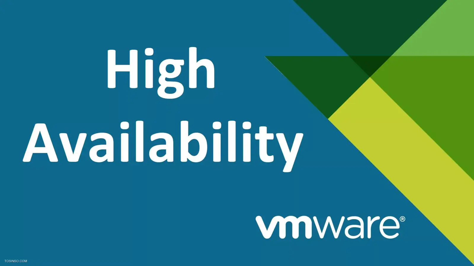 آموزش راه اندازی High Availability یا HA در VMWare قسمت 1 