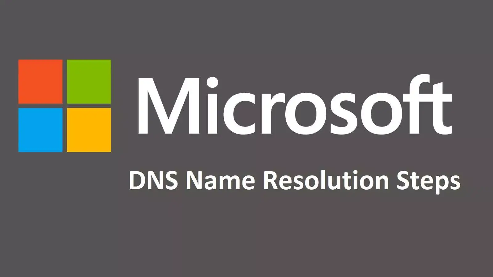 معرفی مراحل 5 گانه Name Resolution در DNS