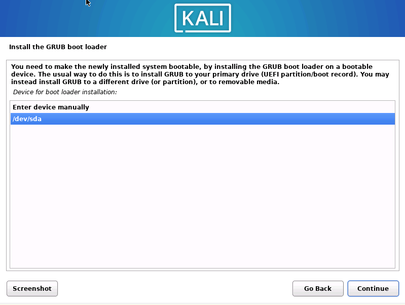 مرحله پارتیشن بندی و انتخاب دیسک