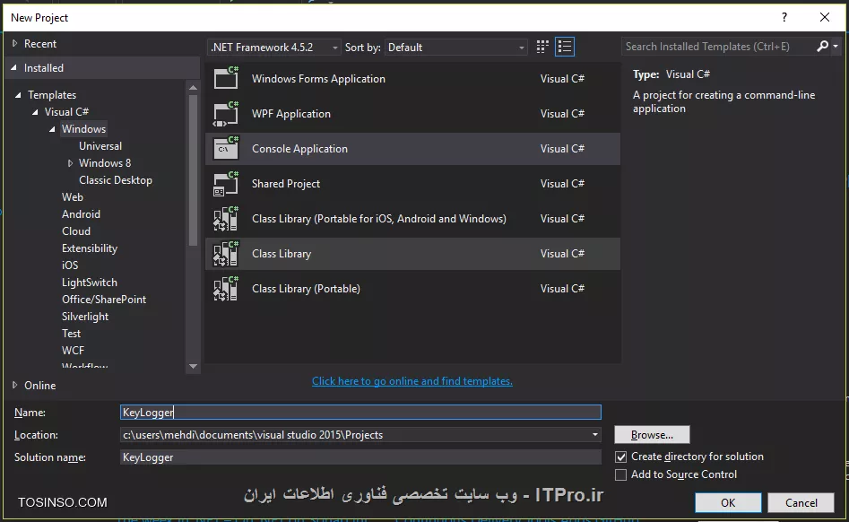وب سایت توسینسو