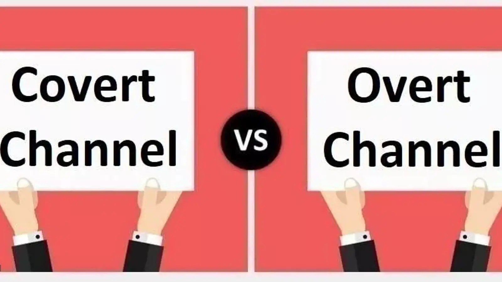 تفاوت Covert Channel و Overt Channel در چیست؟ به زبان خیلی ساده