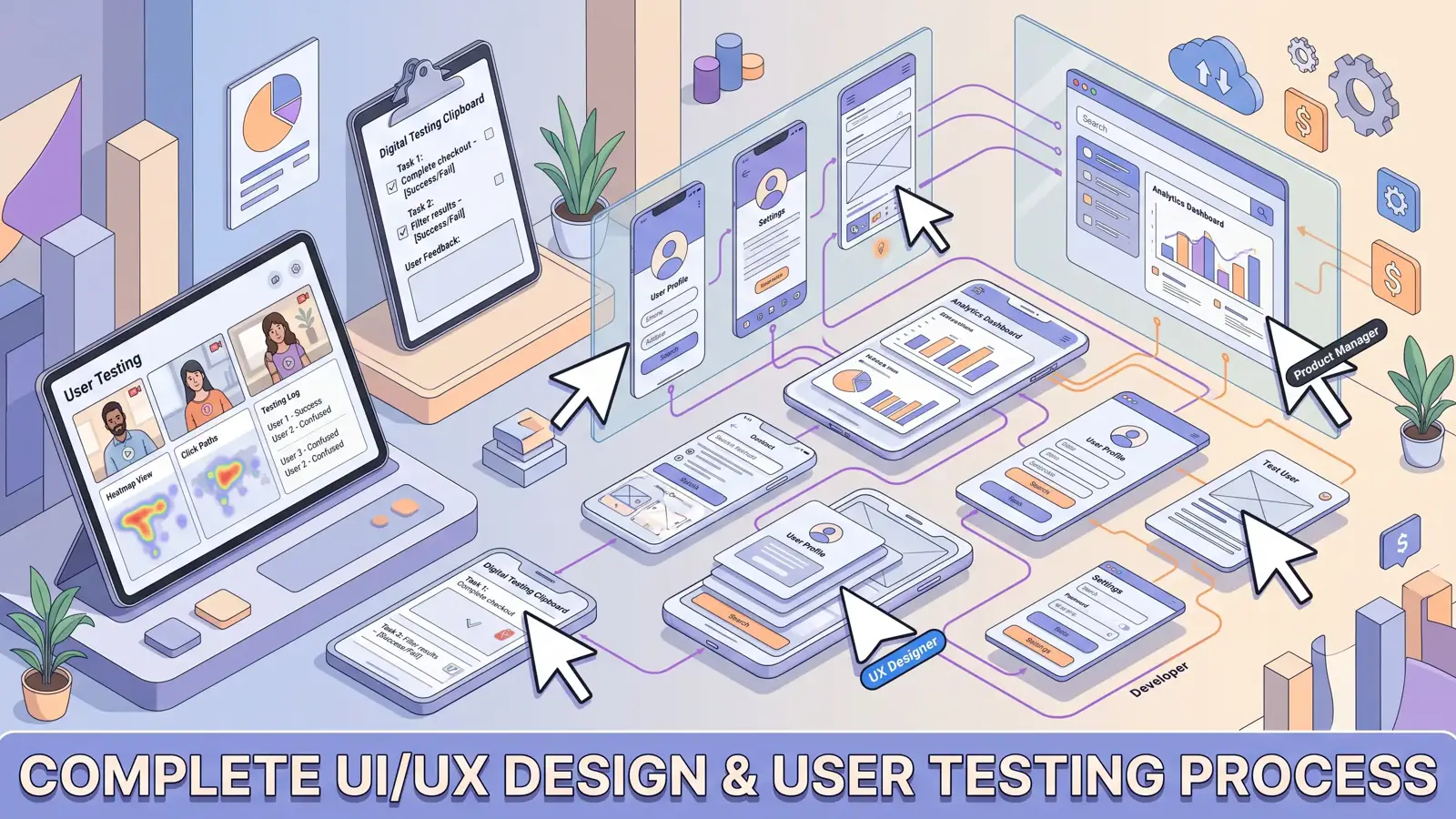 چگونه پروتوتایپ خود را برای تست کاربر (User Testing) آماده کنیم؟