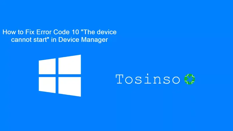 آموزش رفع خطای Code 10 در استفاده از کابل سریال در ویندوز 10
