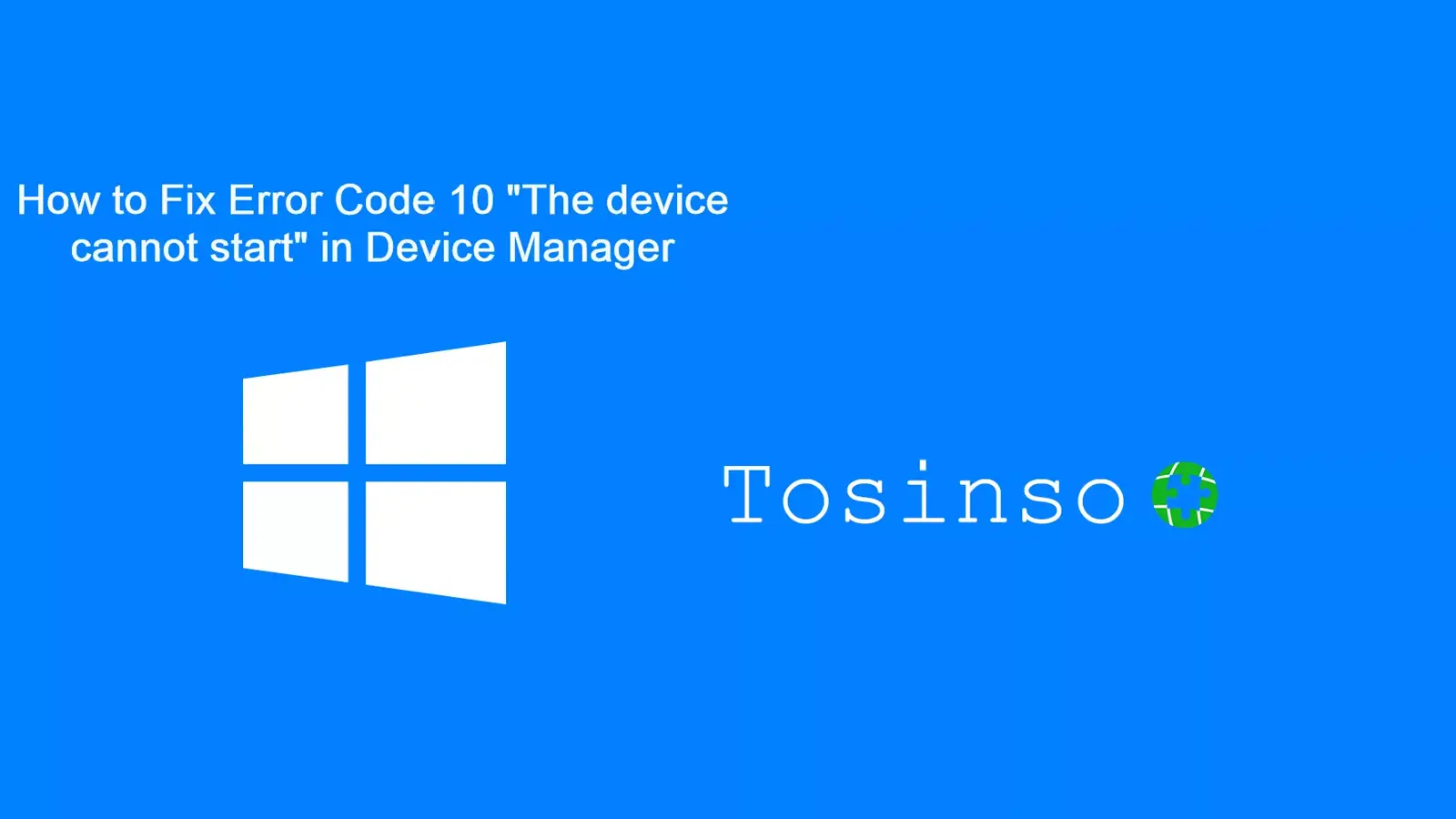 آموزش رفع خطای Code 10 در استفاده از کابل سریال در ویندوز 10