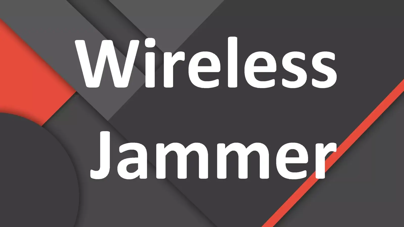 Wireless Jammer چیست؟ تجهیزات تخریب سیگنال وایرلس و ساختار کاری