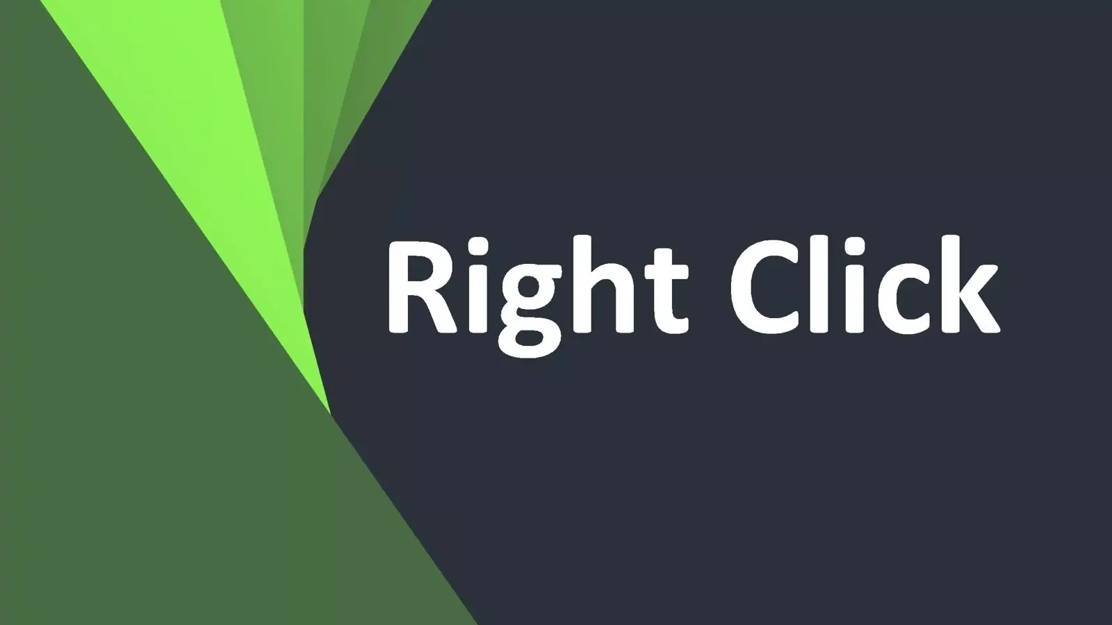 آموزش اضافه کردن برنامه با راست کلیک : سفارشی کردن کلیک راست