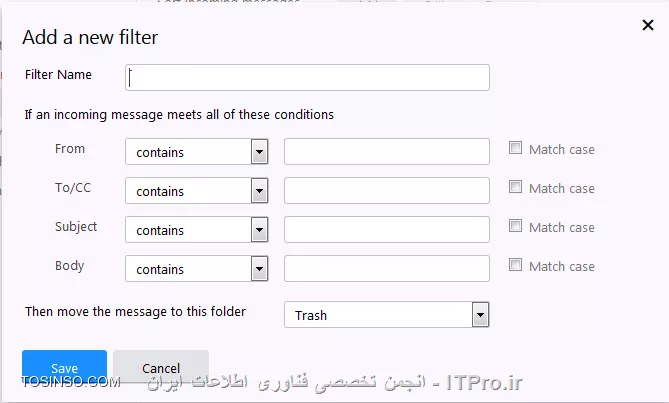 وب سایت توسینسو