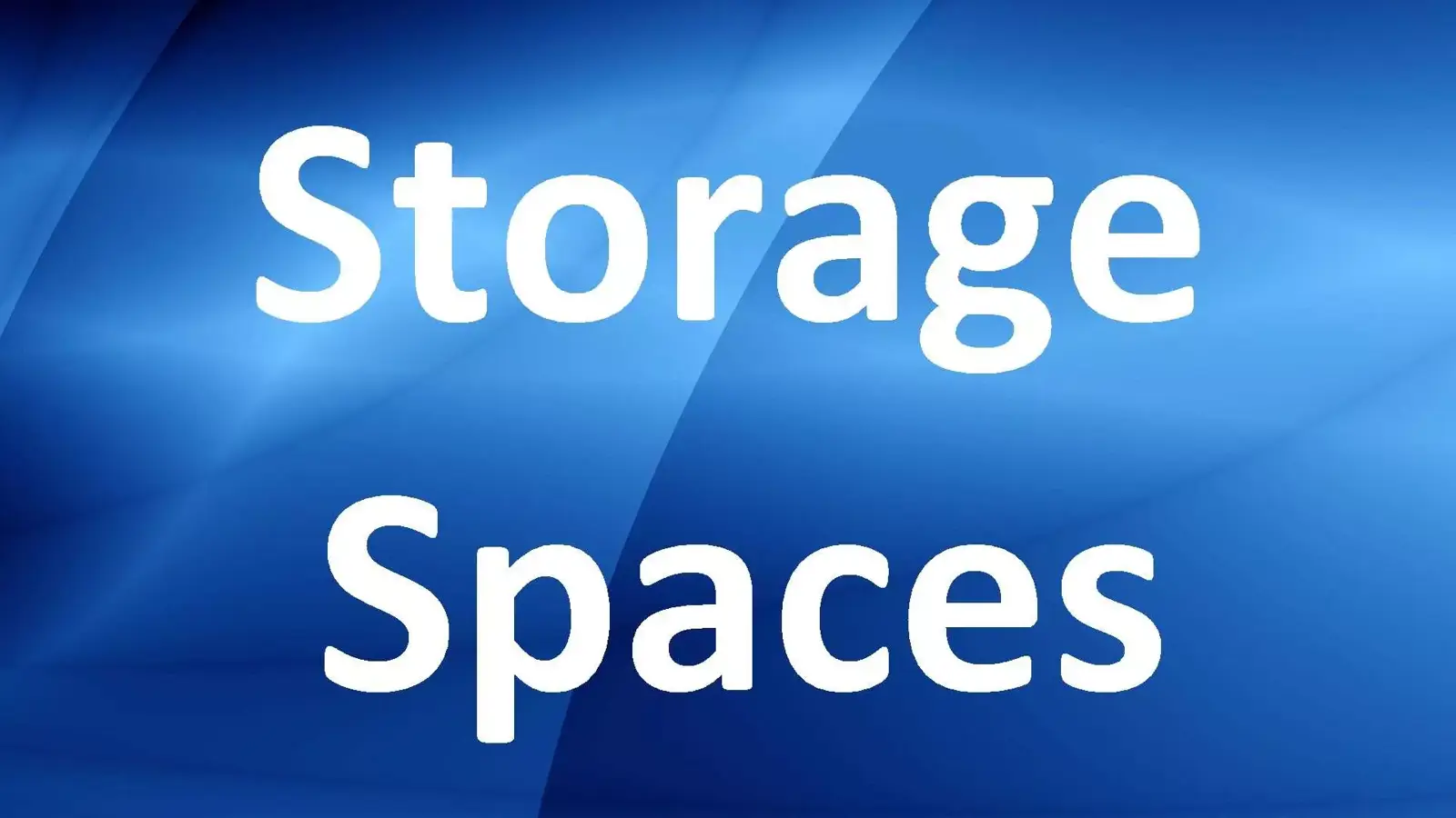 آموزش کار با Storage Spaces در ویندوز 8 به زبان ساده