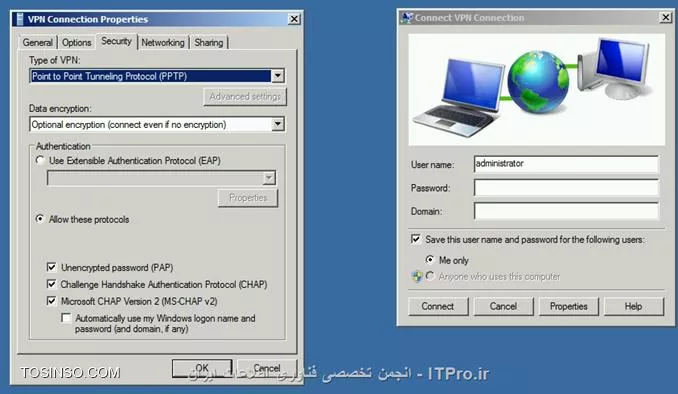 امتحان کردم نشد
گزینه  control access through NPS Network Policy رو
منطقا باید درست کار کنه 
قبل ازنصب سرویس NPS با VPN به راحتی ارتباط برقرار کرد 

||http://network.tosinso.com/files/get/f2a7354c-91ce-482d-ae2d-daa66f038264||
||http://network.tosinso.com/files/get/c9c70c0b-8542-426e-a2d1-12875fa638ed||
||http://network.tosinso.com/files/get/2b5002bb-9f32-4c65-b59b-f4b40b668035||
||http://network.tosinso.com/files/get/00d1c025-bbf7-4c27-bf12-f848abe79efe||
||http://network.tosinso.com/files/get/68bfce58-a66e-4c2e-b44b-ac7240652dc6||
||http://network.tosinso.com/files/get/a6e5c20e-2bf5-4d34-aac8-2e02e6dcc66e||

توی تب Condition با L2TP هم تست کردم ولی بازم همون خطا رو می گیره