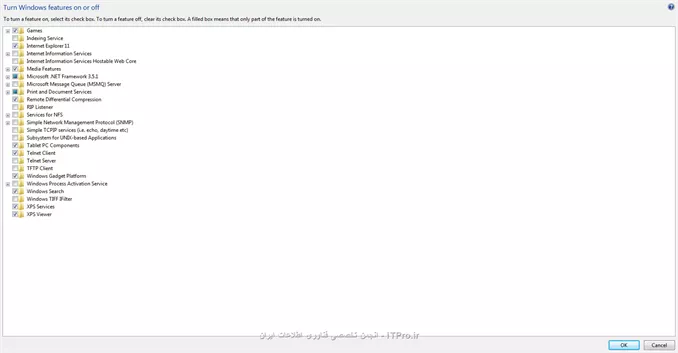من وقتی وارد اون قسمت میشم،این صفحه باز میشه،یکبار هم تیک IE رو برداشتم و امتحان کردم،بازم نشد،نمیدونم چطور میشه حذفش کرد.اگه میشه یه نگاه بندازید ببینید تمام گزینه ها درست تیک خورده یا نه،ممنون؛راستی سایت هنوز به من اخطار میده که مرورگز شما قدیمیه و باید از مرورگر ورژن 6 یا بالاتر استفاده کنم