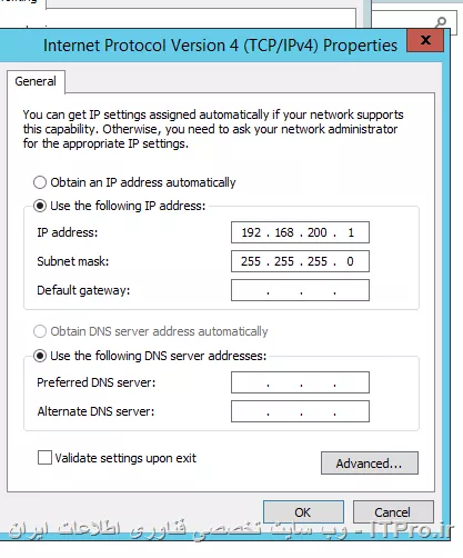 من ای پی دستی میدم ولی وقتی ipconfig میگیرم این ای پی منو نشون میده ببینید 

||http://network.tosinso.com/files/get/68e592be-c959-42cb-9c71-c47af114e6fc||

