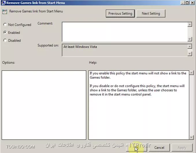 وب سایت توسینسو
