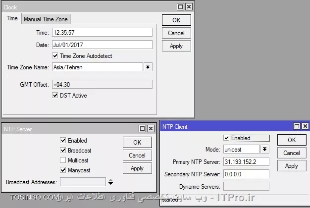 ntp mikrotik