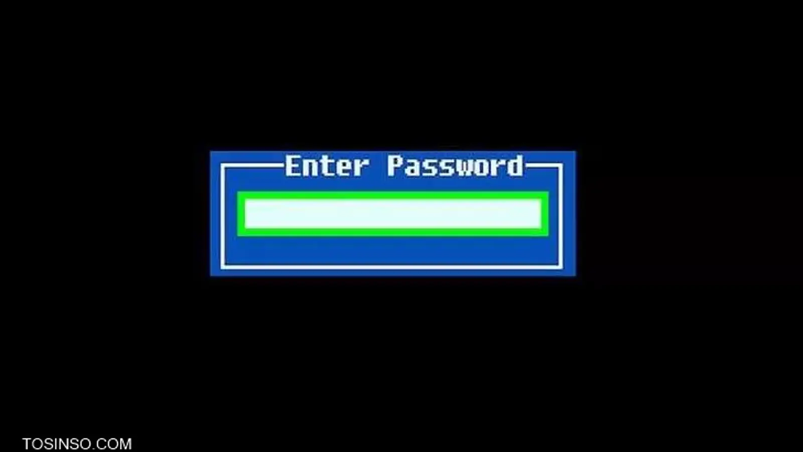 آموزش گذاشتن پسورد روشن شدن سیستم : پسورد بوت سیستم