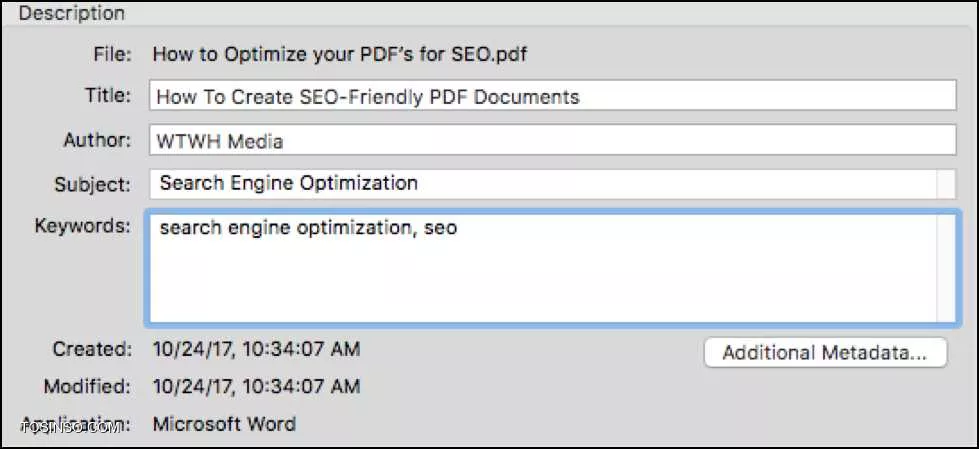 سئو کردن فایل PDF
