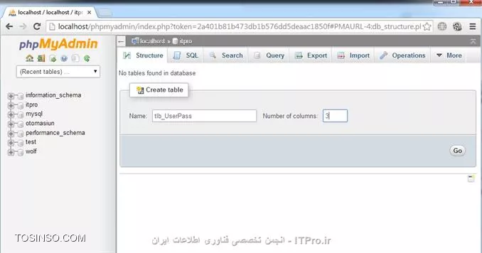 سلام به همگی دوستداران ITPro یه تغییر کوچولو توی روند آموزش ها دادم، از این به بعد در نظر دارم تو همین حین که آموزش های PHP جلو میره یه آموزش کوچیک هم درباره css و jquery  به کارمون اضافه کنم چون php کارا به غیر از اینکه باید به php مسلط باشن باید یه آشنایی خوبی هم با css و jquery داشته باشن . خوب تو این قسمت میخوایم یه دیتابیس با یه جدول واسه سایتمون ایجاد کنیم و با صفحه لاگین سایت وارد وب سایتمون بشیم و بعدش سایت رو از نظر امنیتی تست میکنیم ببینیم قابل نفوذ هست یا نه؟!  در ابتدا میایم یه فولدر بنام CSS توی پوشه اصلی وب سایتمون میسازیم و یه فایل بنام Login.css توش ایجاد میکنیم .کد Login.php (توی فولدر Login) بصورت زیر تغییر میدیم :
<htm>
<!DOCTYPE html PUBLIC -//W3C//DTD XHTML 1.0 Transitional//EN http://www.w3.org/TR/xhtml1/DTD/xhtml1-transitional.dtd>
<html xmlns=http://www.w3.org/1999/xhtml>
<head>
<meta http-equiv=Content-Type content=text/html; charset=utf-8 />

<link rel=stylesheet type=text/css href=CSS/Login.css/>

<title>Login</title>
</head>

<body>

	<div id=SingUp>
    	<ul>
        	<li id=title>
            	PHP-MVC
            </li>
            <li>
            	<input type=button id=Btn_SingUp value=ثبت نام name=Btn_SingUp />
            </li>
        </ul>
    </div>
    <br  /><br  />
    
	<div id=Login>
    	<div id=textbox>
            <ul>
                <li>
                    <input type=text id=txt_User name=txt_User />
                </li>
                <li>
                    <input type=text id=txt_Pass name=txt_Pass />
                </li>
                <li>
                	<input type=submit id=btn_Login name=btn_Login value=ورود />
            	</li>
            </ul>
    	</div>
        
        <div id=label>
            <ul>
                <li>
                    <label>نام کاربری : </label>&nbsp;
                </li>
                <li>
                    <label>رمز عبور : </label>&nbsp;
                </li>
            </ul>
        </div>
        
        <ul>
        	<li id=title>
                <div>
                    PHP-MVC  Login
                </div>
            </li>
        </ul>        
    </div>

</body>

</html>
<htm>
با استفاده از کد زیر (که در بالا اومده)
<htm>
<link rel=stylesheet type=text/css href=CSS/Login.css/>
<htm>
از کدهای Login.css توی Login.php استفاده میکنیم .
در ابتدا یه خروجی میگیریم (فعلاً هیچ قالبی ننوشتیم) :
||https://tosinso.com//files/get/baa4a88b-2da0-4fa1-8a3f-8d4587e0f8e3||
کد Login.css :
<css>
#SingUp, #Login
{
	border: 1px solid;
	margin: 0 auto;
}

#SingUp
{
	height: 90px;
}

#Login
{
	width: 550px;
}

#SingUp ul, #Login ul
{
	list-style: none;
}

#SingUp li
{
	float: left;
}
<css>
توی خط اول کد گفتم که یه کادر واسه دو تگ <div> بنامهای SingUp, #Login# بزاره و خط دوم هم margin برابر مقدار auto 0 قرار دادم چون میخوایم این دو تگ وسط صفحه قرار بگیرن .
زمانی که از تگ <ul> استفاده میکنیم، کنار مقادیر توی این تگ، یه مربع یا دایره قرار میگیره و چون نمیخوایم این مربع یا دایره نمایش داده بشن باید خاصیت list-style برابر none قرار بدیم .
اگه خواستیم مقادیر تگ <ul> بصورت افقی نمایش داده بشن باید خاصیت float تنظیم کنیم . ( که من این خاصیت برابر left تنظیم کردیم یعنی مقادیر از سمت چپ به راست بصورت افقی نمایش داده بشن ) 
و حالا یه خروجی دیگه میگیریم :
||https://tosinso.com//files/get/217befcb-8d0f-4f3c-bd43-06c9618cf017||
خوب حالا قسمت هایی رو باید تغییر بدیم :
<css>
#SingUp
{
	height: 90px;
	background-color: #6260b6;
}

#Login
{
	width: 550px;
	height: 200px;
	border: 1px solid;
	border-radius: 5px;
	border-color: #999;
}
<css>
با استفاده از خاصیت border-radius میتونیم گوشه های کادر  رو هلال کنیم .
اگه خواستید رنگهایی اختصاصی توی قالب سایت استفاده کنید میتونید برنامه فوتوشاپ باز کنید و رنگ خودتونو انتخاب کنید به صورت شکل زیر :
||https://tosinso.com//files/get/c38ce87b-4c19-49c1-b94b-50353575b8c2||
که من مقدار 6260b6 (که توی شکل معلومه) واسه خاصیت background-color قرار دادم .
سپس کدهای زیر رو اضافه میکنیم :
<css>
#SingUp #title
{
	font-size: 30px;
	font-weight: bold;
	color: #FFF;
	margin-right: 40px; 
	margin-left: 100px;
}
#Login #textbox
{
	position: absolute;
	margin: 45px 0 0 170px;	
}

#Login #label
{
	position: absolute;
	margin: 50px 0 0 80px;
}
<css>
با استفاذه از خاصیت margin یه فاصله میزارم سمت راست و چپ متن PHP-MVC (مقدار PHP-MVC توی تگ <div> با id بنام title قرار داده، توی کدایی که نوشتین معلومه).

یه خروجی میگیریم :
||https://tosinso.com//files/get/1891caf3-cfb8-4bb0-8203-d4c2a2e78566||
و حالا دوباره یه تغییر کوچیک میدیم :
<css>
#SingUp, #Login
{
	/*border: 1px solid;*/
	margin: 0 auto;
}
<css>
خوب حالا این کدهارو هم اضافه میکنیم :
<css>
#SingUp #Btn_SingUp
{
	background-color: #168500;
	border: 1px solid #999;
	width: 70px;
	height: 30px;
	color: #FFF;
	font-weight: bold;
	cursor: pointer;
}
<css>
خط آخر کد واسه این هست که هر وقت کاربر اشاره گر موس روی دکمه ثبت نام بگیره شکل اشاره گر (از شکل پیشفرض خودش یعنی فلش) تغییر کنه به شکل دست . 
کد زیر به قسمت SingUp #title# اضافه میکینم :
<css>
text-shadow: 0.5px 0.5px 5px #000;
<css>
کد زیر به قسمت SingUp #Btn_SingUp# اضافه میکینم :
<css>
text-shadow: 0px 0px 10px #FFF;
<css>
زمانی که بخوایم واسه متن سایه بزاریم از text-shadow استفاده میکنیم .
این تکه کد به کدهامون اضافه میکنیم :
<css>
#Login ul
{
	padding: 0;
}
<css>
کد بالا تمام فاصله های درون تگ <ul> (فاصله از بالا ، پایین ، چپ و راست) صفر میکنه .
یه خروجی میگیریم ببینیم چطور شد :
||https://tosinso.com//files/get/b67f1d57-2b8d-4325-9887-8c6d1190e7a5||
خوب این تکه کد باید تغییر بدیم :
<css>
#SingUp li
{
	float: left;
	margin-top: 20px;
}
<css>
حالا کدهای زیرو هم به کدامون اضافه میکنیم :
<css>
#Login #title
{
	border-bottom: 1px solid #999;
	margin: 0 20px 30px 20px;
}

#Login #title div
{
	color: #4d279c;
	font-weight: bold;
	padding-bottom: 5px;
}
<css>
با استفاده از خط اول، یه خط زیر میزازیم واسه پایین متن  PHP-MVC Login . توی خط دوم میایم یه فاصله 20px میزاریم از چپ و راست و از بالا فاصله صفر میزاریم و از پایین هم فاصله 30px میزاریم .
بعدش با استفاده از خاصیت padding-bottom یه فاصله 5px میزاریم بین متن PHP-MVC Login و خط زیر متن . 
حالا یه خروجی دیگه میگیریم .
||https://tosinso.com//files/get/6efa6362-4b43-4889-a7ff-1620f2951d3c||
خوب حالا این کدهارو هم اضافه میکنیم به کدهایی که تا الان نوشتیم :
<css>
#Login label
{
	color: #615f64;
}

#Login #label li
{
	margin-bottom: 5px;
}

#Login #textbox #txt_Pass
{
	margin-top: 5px;
}

#Login #textbox #btn_Login
{
	margin-top: 12px;
	background-color: #005caa;
	border: 1px solid #000;
	color: #FFF;
	width: 50px;
	height: 27px;
	font-weight: bold;
	margin-left: 3px;
}
<css>
حالا یه خروجی میگیریم ببینیم چطوری شد:
||https://tosinso.com//files/get/4463dd9f-3b94-48e5-a867-a71de1752d18||
تمام کد هایی که تا الان توی فایل Login.css نوشتیم :
<css>
#SingUp, #Login
{
	/*border: 1px solid;*/
	margin: 0 auto;
}

#SingUp
{
	height: 90px;
	background-color: #6260b6;
}

#SingUp #Btn_SingUp
{
	background-color: #168500;
	border: 1px solid #999;
	width: 70px;
	height: 30px;
	color: #FFF;
	font-weight: bold;
	cursor: pointer;
	
	text-shadow: 0px 0px 10px #FFF;
}

#SingUp #title
{
	font-size: 30px;
	font-weight: bold;
	color: #FFF;
	margin-right: 40px; 
	margin-left: 100px;
	
	text-shadow: 0.5px 0.5px 5px #000;
}

#SingUp ul, #Login ul
{
	list-style: none;
}

#SingUp li
{
	float: left;
	margin-top: 20px;
}

#Login
{
	width: 550px;
	height: 200px;
	border: 1px solid;
	border-radius: 5px;
	border-color: #999;
}

#Login #textbox
{
	position: absolute;
	margin: 45px 0 0 170px;	
}

#Login #label
{
	position: absolute;
	margin: 50px 0 0 80px;
}

#Login ul
{
	padding: 0;
}

#Login #title
{
	border-bottom: 1px solid #999;
	margin: 0 20px 30px 20px;
}

#Login #title div
{
	color: #4d279c;
	font-weight: bold;
	padding-bottom: 5px;
}

#Login label
{
	color: #615f64;
}

#Login #label li
{
	margin-bottom: 5px;
}

#Login #textbox #txt_Pass
{
	margin-top: 5px;
}

#Login #textbox #btn_Login
{
	margin-top: 12px;
	background-color: #005caa;
	border: 1px solid #000;
	color: #FFF;
	width: 50px;
	height: 27px;
	font-weight: bold;
	margin-left: 3px;
}
<css>

خوب تا اینجا یه قالب در حد معمولی واسه صفحه Login.php درست کردیم، حالا میایم کدهایی مینویسیم واسه وصل شدن به دیتابیس و استفاده از داده های جداول دیتابیس.
روی Wamp (کنار ساعت سیستم) کلیک میکنیم (البته اگه از برنامه Wamp استفاده میکنید) و PhpMyAdmin انتخاب میکنیم یا لینک زیر توی url وارد میکنیم و enter میزنیم .
<left>
http:////localhost//phpmyadmin 
<left>
یه دیتابیس به نام ITPro میسازیم و فعلاً یه جدول هم بنام tlb_UserPass هم واسه جدول نام کاربری و پسورد میسازیم بصورت زیر .
بعد از اینکه صفحه phpmyadmin باز کردیم به تب database میریم :
||https://tosinso.com//files/get/0b200874-4a14-4f6e-9f44-8051148ed0cc||
بصورت بالا یه دیتابیس به نام ITPro ایجاد میکنیم، سپس روی نام ITPro در سمت چپ کلیک میکنیم :
||https://tosinso.com//files/get/6b5df272-55c3-4ead-abd8-80a6aa6772fb||
جدولی به نام tlb_UserPass با سه ستون ایجاد میکنیم .
||https://tosinso.com//files/get/be0692d1-0208-428c-bee8-c905569bfeb1|| 
سه ستون بنامهای id , username , password ایجاد میکینم که چون میخوایم پسوردهایی که توی دیتابیس ذخیره میشه MD5 بشن بخاطر همین طولشو 32 گذاشتم و نام کاربری هم حداکثر باید 10 کاراکتر باشه (که این اختیاری هست) و مقدار collation هم گذاشتم utf8_persian، تا مقادیر فارسی هم بتونیم توی جدول وارد کنیم .  
خوب دیتابیس و جدولمونو ساختیم میریم سر وقت کدنویسی.
در ابتدا یه فایل بنام  Login_Model.php توی فولدر Models ایجاد میکنیم و کلاس Login_Model توش تعریف میکنیم :
کد Login_Model.php :
<php>
<?php

class Login_Model 
{
	function __construct()
	{
	}
	
	function run()
	{
		$link = mysql_connect('localhost', 'root', 'mr_prog');
		if (!$link) {
			die('Could not connect: ' . mysql_error());
		}
		$db_selected = mysql_select_db('ITPro', $link);
		if (!$db_selected) {
			die ('Can\'t use user_pass : ' . mysql_error());
		}
		
		$user = $_POST[txt_User];
		$pass = md5($_POST[txt_Pass]);
		$sql = select * from tlb_UserPass where username='{$user}' and password='{$pass}';
		$result = mysql_query($sql);
		if (!$result) {
			die ('Invalid query : ' . mysql_error());
		}
		
		if($row = mysql_fetch_row($result))
		{
			echo <br>welcome;
		}
		else
		{
			echo <br>Invalid Username Or Password;
		}
		die();
	}
}
<php>
یه تابع بنام run ایجاد میکنیم که توی خط اولش با استفاده از تابع mysql_connect به phpmyadmin وصل میشیم (در اینجا root و mr__prog به ترتیب یوزر و پسورد اکانت من هست  که باهاش وارد phpmyadmin میشم)
که توی خط بعدی گفتم اگه نتونیم به phpmyadmin وصل بشیم بهمون خطا بده، با استفاده از تابع mysql_select_db هم دیتابیس انتخاب می کنیم که توی خط بعد از اینم گفتم اگه مشکلی با  ارتباط به دیتابیس بوجود اومد بهمون خطا بده .
یورز و پسوردی که از کاربر میگیریم رو توی متغیر میریزیم و پسورد رو هم MD5 میکنیم . خط بعدی هم Query نوشتیم که گفتیم توی جدول بگرده و نسبت به ورودی ها (یعنی همون یوزر و پسورد) به ما نتیجه رو برگردونه که باز توی خط بعدی هم گفتیم اگه مشکلی توی Query بود و نتونست Query اجرا کنه بهمون خطا بده، سپس توی خط بعدی با استفاده از تابع mysql_fetch_row نتیجه Query رو توی یه متغیر بنام row$ میریزیم (خروجی آرایه هست) حالا اگه Query چیزی برامون برگردوند که تابع mysql_fetch_row تمام رکوردها رو توی متغیر row$ میریزه وگرنه چیزی توی متغیر ریخته نمیشه پس اگه یوزر و پسورد درست باشه به ما پیغام Welcome و اگه اشتباه باشه به ما پیغام Invalid Username Or Password میده حالا میایم یه تست میکینم البته قبلش باید یه تغییر توی کلاس Login بدیم :
کد Login.php (توی فولدر Controllers) :
<php>
<?php

class Login extends Controller
{
	function __construct()
	{
		parent::__construct();
		
		$this->view->Render(Login/index);
	}
	
	function run()
	{
		require(models/Login_Model.php);
		
		$L_M = new Login_Model();
		$L_M->run();
	}
}
<php>
که من یه تابع بنام run نوشتم و توش یه شی از کلاس Login_Model ایجاد کردم و تابع run توی کلاس  Login_Model  فراخوانی کردم .
حالا باید یه تغییراتی هم توی کد Index.php (که توی فولدر Login هست) بدیم، یه تگ <form> باز میکنیم و تگ <div> با id بنام Login رو توش قرار میدیم بصورت زیر :
<htm>
<form id=form_login name=form_login method=post action=Login/run >
	<div id=Login>
    		.
            .
            .
	</div>
</form>
<htm>
 خوب حالا کدهای کلاس Login_Model رو بصورت زیر تغییر میدیم :
دقت کنید زمانی که کاربر یوزر و پسورد خودشو وارد میکنه و روی دکمه ورود کلیک میکنه، تابع run از کلاس Login فراخوانی میشه یعنی اطلاعات (یوزر و پسورد) به این تابع فرستاده میشه .
در ضمن قبل از اجرای کدها، phpmyadmin رو باز کنید و توی جدول tlb_userpass یک یا چندتا یوزر و پسورد ذخیره کنید و پسوردی هم که ذخیره میکنید باید قبلش تبدیلش کنید به MD5 بعد ذخیرش کنید، خوب حالا میایم یه تست میکنیم ببینیم جواب میده یا نه ؟!!
||https://tosinso.com//files/get/23321b86-aa9e-48b8-8f4f-7f1026fb1600||
||https://tosinso.com//files/get/fc42ad59-c9e6-430a-9846-d0692a726583||
یوزر و پسورد وارد میکنیم و حالا میبینید که بهمون welcome داد پس یعنی همه چی درسته حالا پسورد اشتباه میدم ببینم چطور میشه :
||https://tosinso.com//files/get/1a927b12-9d7a-478d-8895-a306ac5fa5fd||
||https://tosinso.com//files/get/f827d3da-928b-4ee6-9fe1-68855d2aea0b||
میبینید که بهمون پیغام Invalid Username Or Password داد پس داره درست کار میکنه ولی اینجا یه سوالی پیش میاد که آیا این کدی که من الان نوشتم به درد بخور هست یا نه؟ 
یعنی یه هکر میتونه سایت منو هک کنه یا نمیتونه؟!!!!
یوزر رو   admin' or '0'='1  و پسورد رو هرچی خواستید وارد کنید (مثلاً alaki)
امتحان میکنیم....
||https://tosinso.com//files/get/f156b2da-42f0-4274-825d-6f540e0d3388||
||https://tosinso.com//files/get/9bdda32e-4ff7-49dc-bb7d-c035b62b7def||
چی شد؟؟ هکر راحت تونست بدون اینکه پسورد منو بدونه تنها با در دست داشتن یوزر من وارد سایت بشه!! حتی هکر یه جور دیگه هم میتونه اطلاعات رو وارد کنه یعنی بدون اینکه یوزر منو داشته باشه وارد سایت بشه بصورت زیر :
یوزر رو   #'alaki' or '1'='1  و پسورد رو هرچی خواستید وارد کنید (مثلاً alaki)
کاراکتر # یعنی هرچی بعد از این کاراکتر میاد به عنوان Comment یا توضیحات در نظر بگیر .
||https://tosinso.com//files/get/ae993aee-e753-4251-8c47-0631d93b37c1||
||https://tosinso.com//files/get/ac397c09-4c88-422d-a2e3-31746122b0b6||
میبییند که بازم وارد سایت شدیم حتی با اینکه نه یوزر داشتم نه پسورد، به این روش هک SqlInjection میگن که البته این یه نمونه از sqlinject بود که بهتون گفتم، راه های دیگه ای هم وجود داره که در آموزش های بعدی با باگهای دیگه هم آشنا میشیم و رفعشون میکنیم .امیدوارم از این قسمت هم استفاده لازم برده باشید، میخواستم تو این قسمت کمی درباره JQuery بگم ولی خوب آموزش خیلی طولانی شد، ایشالله توی آموزش بعدی هم این باگ رو برطرف میکنیم هم کمی درباره JQuery توضیح میدم .

نویسنده : مهدی رزمجویی
منبع : |جزیره طراحی و توسعه وب وب سایت توسینسو::https://tosinso.com/web|
هرگونه نشر و کپی برداری بدون ذکر منبع و نام نویسنده دارای اشکال اخلاقی می باشد