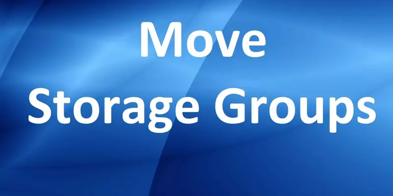 آموزش انتقال Storage Group ها در اکسچنج سرور با EMS