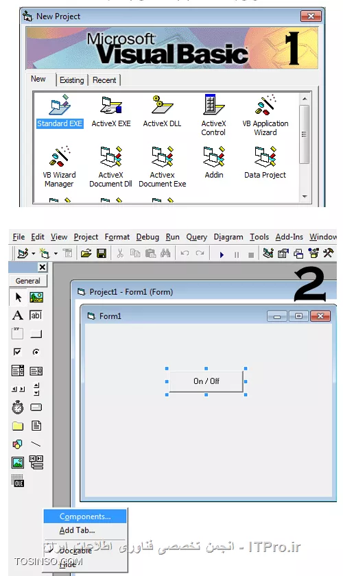 وب سایت توسینسو