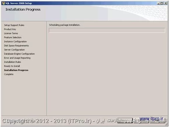آموزش تصویری نصب SQL Server