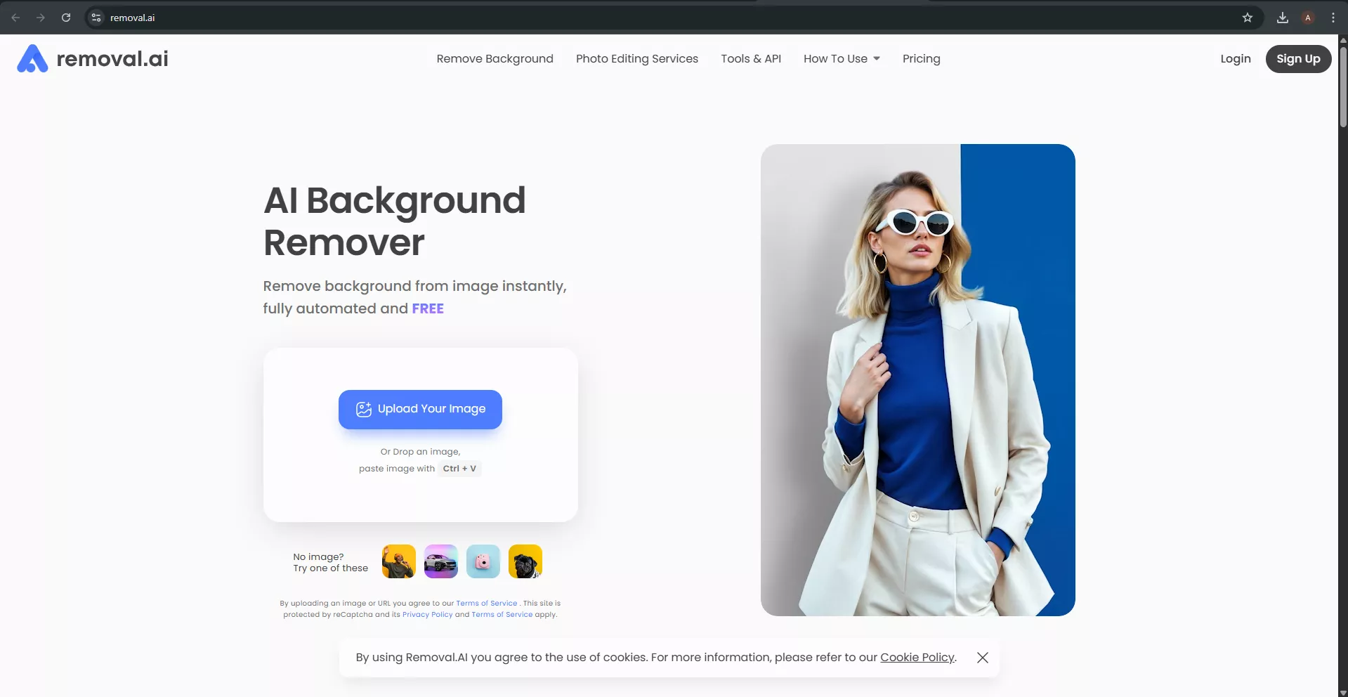 آشنایی با سایت Remove.ai