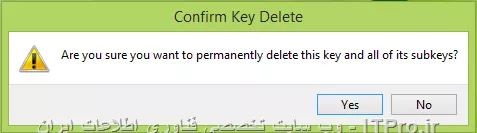 وارد Run  شوید و عبارت Regedit  را تایپ کنید 
به مسیر زیر بروید

HKEY_LOCAL_MACHINE\SOFTWARE\Microsoft\MSLicensing

||https://network.tosinso.com/files/get/d23a121d-474c-4370-9b7b-0b0bcd2f8402||

بر روی گزینه MSLicensing  همانند شکل بالا راست کلیک کنید و Delete ‌را بزنید .
||https://network.tosinso.com/files/get/6ebb9dbe-4c73-469e-b399-b43484ed2af2||
بر روی پیغام Yes  کلیک کنید سپس کامیپیوتر را ریستارت کنید سیستم شما در هنگام بالا آمدن مجددا آن را در Regedit  میسازد 