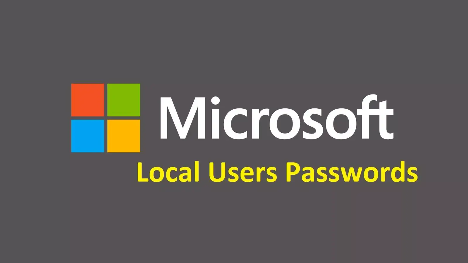 آموزش تغییر پسورد Local User های دومین از طریق شبکه