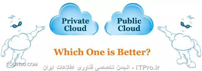تفاوت ابر خصوصی و ابر عمومی در پردازش ابری - تفاوت Private Cloud و Public Cloud