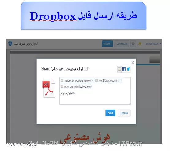 سرویس ابری dropbox چیست ؟
