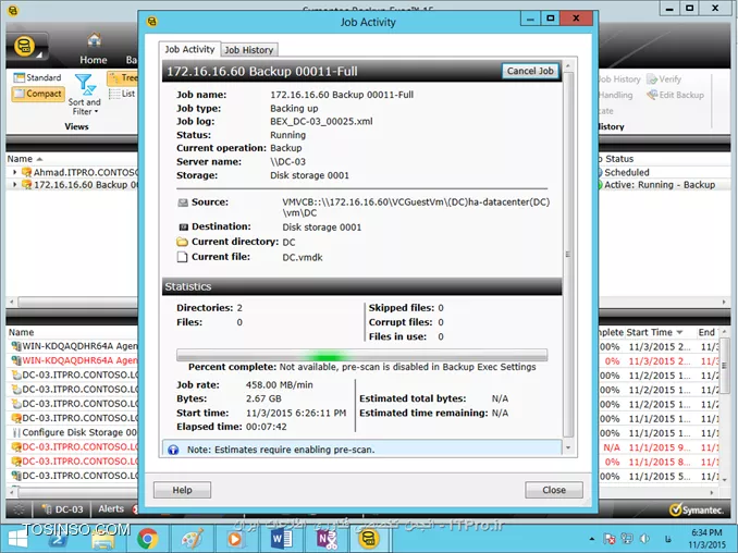 چگونگی و نکات مهم Backup and Restore از ساختار VMware بوسیله ابزار Backup Exec