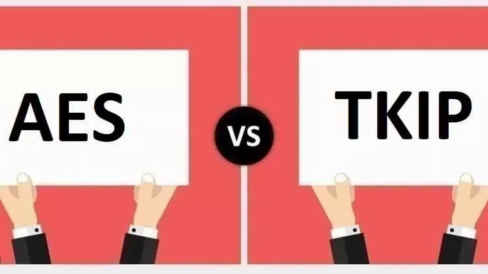 تفاوت AES و TKIP در چیست؟ به زبان بسیار ساده