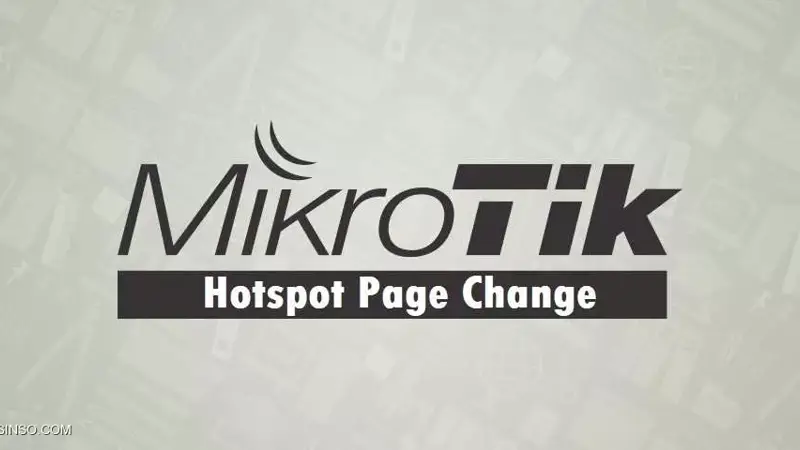 آموزش تغییر صفحه لاگین میکروتیک : تغییر صفحه Hotspot
