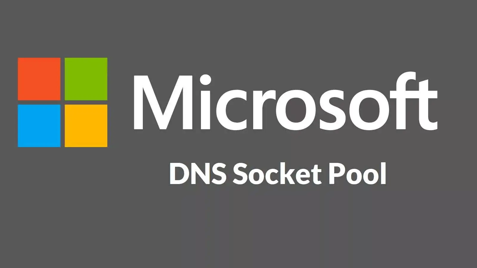 کاربر DNS Socket Pool چیست و چگونه پیکربندی می شود؟