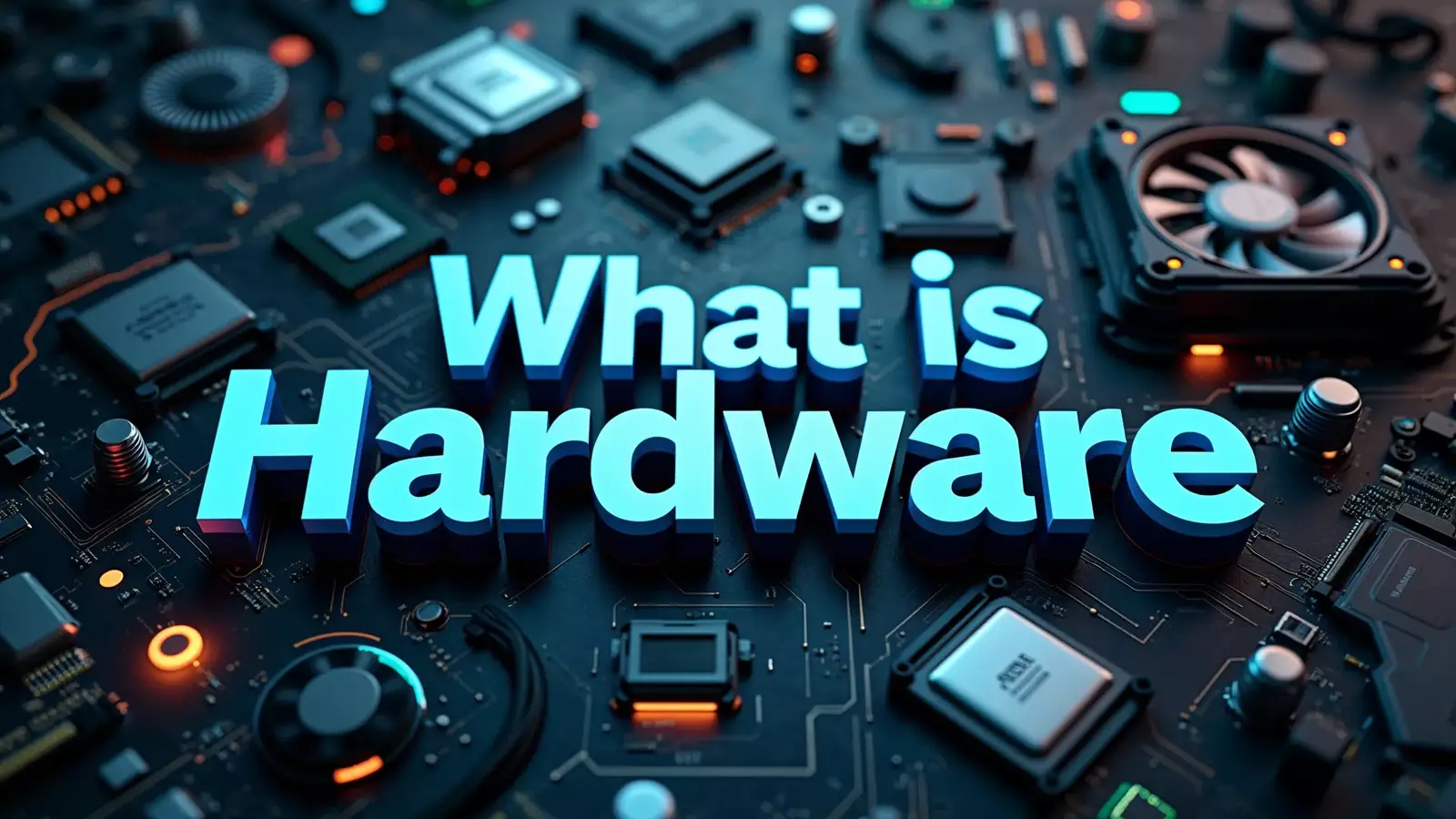 سخت افزار کامپیوتر چیست؟ تعریف، اجزا و تفاوت با نرم افزار