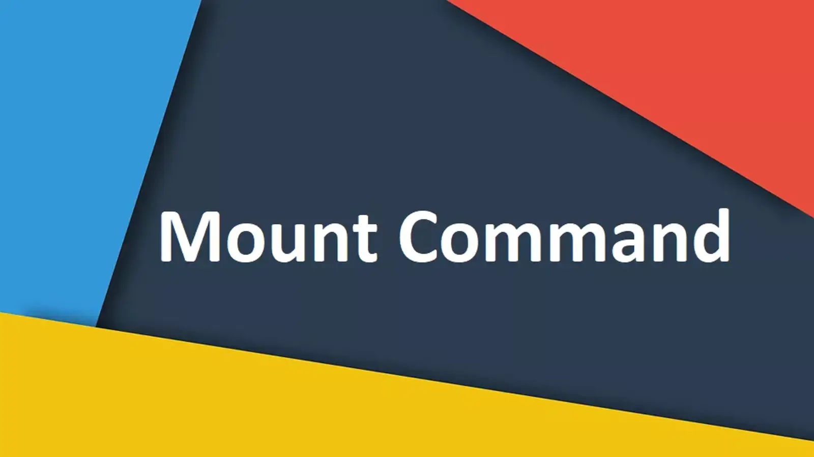 معرفی 8 قابلیت دستور mount در لینوکس به زبان ساده