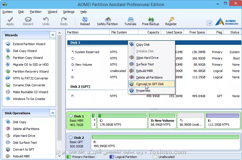 AOMEI Partition Assistant