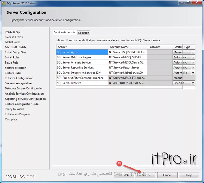 نصب قدم به قدم SQL 2014