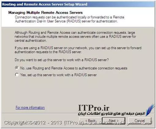 راه اندازی سرویس VPN SSTP
