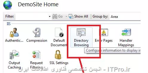 شما کافیه از ماژول های نصب شده IIS قابلیت Directory Browsing رو فعال کنید بعد بصورت Index یا لیست فایل قابل مشاهده هستند البته توجه کنید ترجیجا فایل index.html نداشته باشید چون IIS بصورت پیشفرض از این فایل وب سایت رو میخونه و باز می کنه : 
||http://web.tosinso.com/files/get/744526db-1646-4554-a4cf-81521f31d9b7||