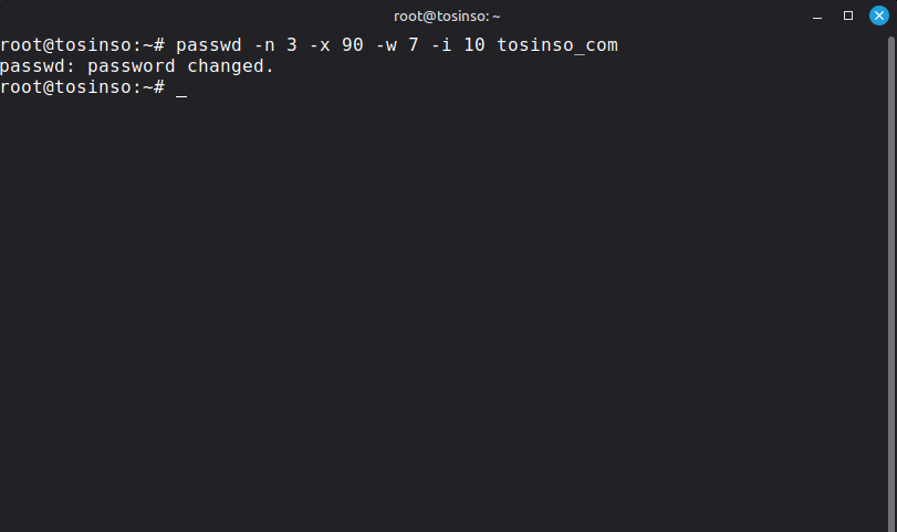 آموزش دستور passwd در لینوکس (Linux)