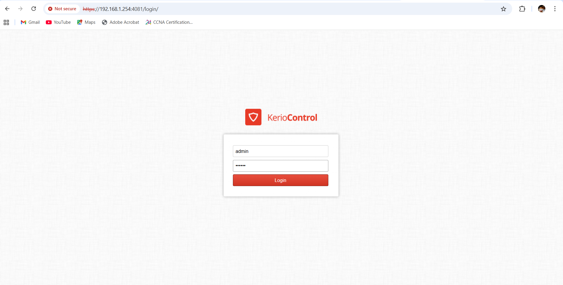ورود به  کنسول مدیریتی