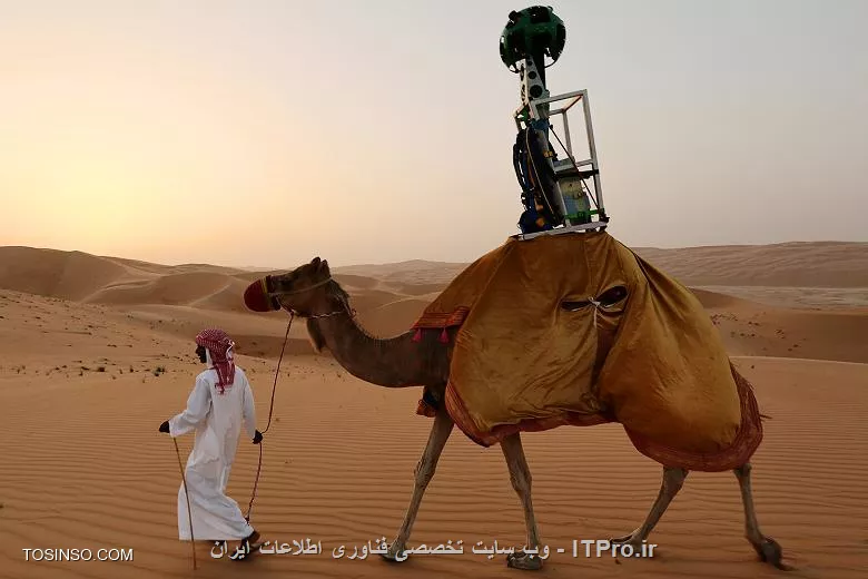 استفاده از شتر در گوگل