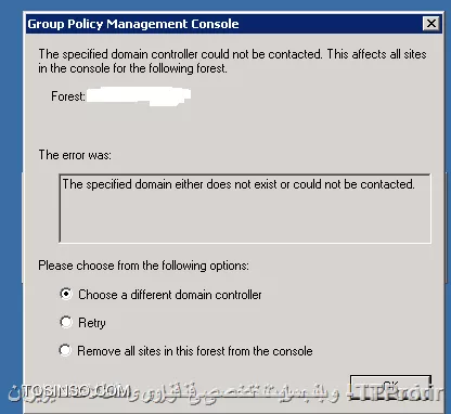 سلام ممنون از توجهتون 
در خصوصForest Version و Domain Version اطلاعاتی ندارم که چجوری چک کنمشون طبق آموزش های سایت رفتم جلو
اگر راهنمایی کنید ممنون میشم 

در خصوص فلدر های share ما یه سری فلدر داریم روی سرور های مختلف  که توش نرمافزار های متفاوتی هست با دسترسی ها متفاوت که کاربران بر حسب نیاز دسترسی دارند 


امروز فهمیدم گروپ پالیسی ها رو هم دیگه نمیتونم ویرایش کنم 
||http://network.tosinso.com/files/get/77531496-c6df-4c74-968b-e39c2e62febc||

این ارور رو میداد 