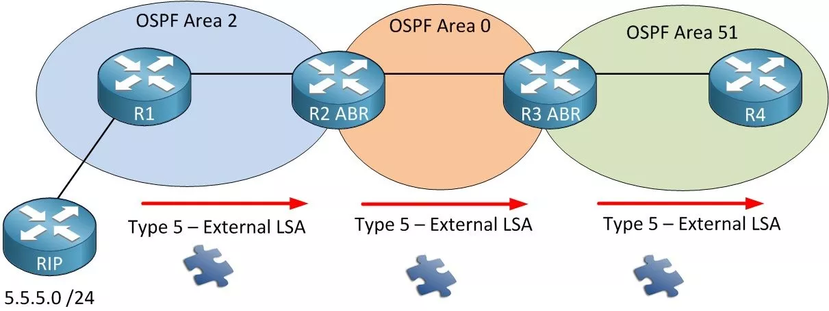Type 5 LSA