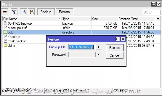 restore