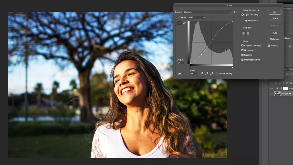 تنظیمات Brightness and Contrast